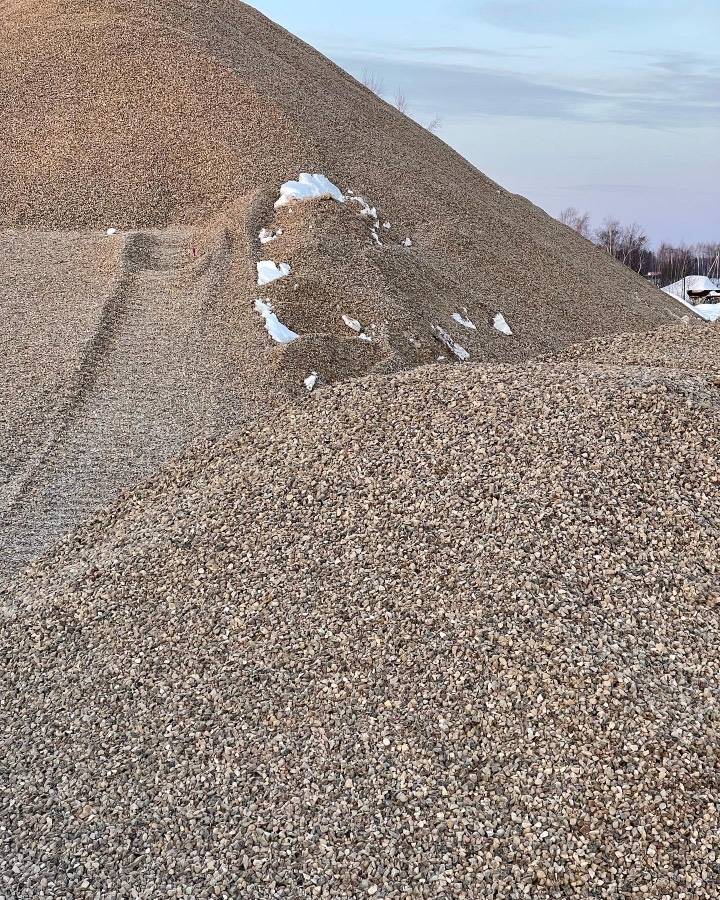 Новая перевалка щебня и щпс Кубинка Одинцовский район 