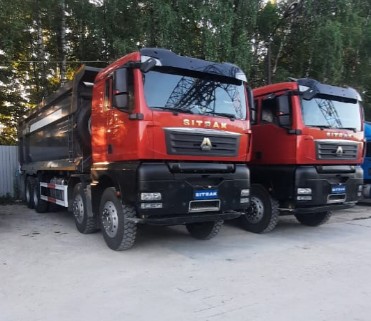 Услуги самосвала с водителем