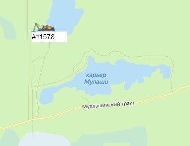 Карьер #11578 на карте