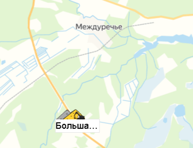 Большая Лавна-3 на карте