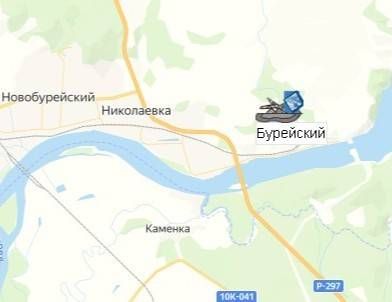 Карьер Бурейский на карте
