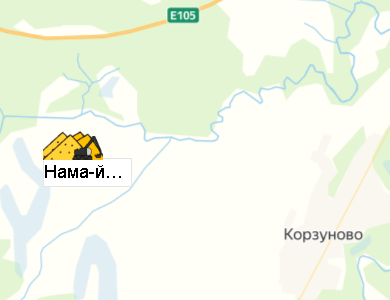 Карьер Нама-йоки-2 на карте