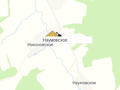 Карьер Наумовское на карте