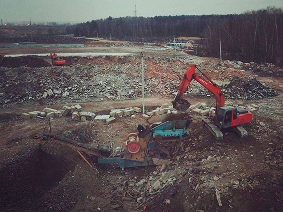 склад щебня в Подольске Платон Строй