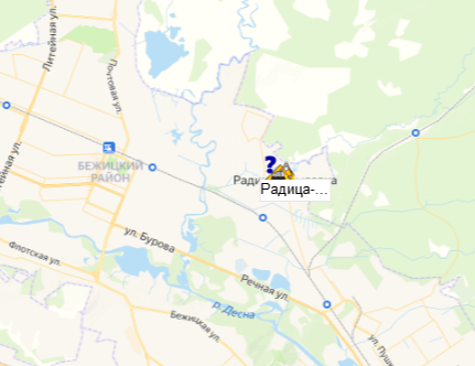 карьер Радица-крыловка  на карте