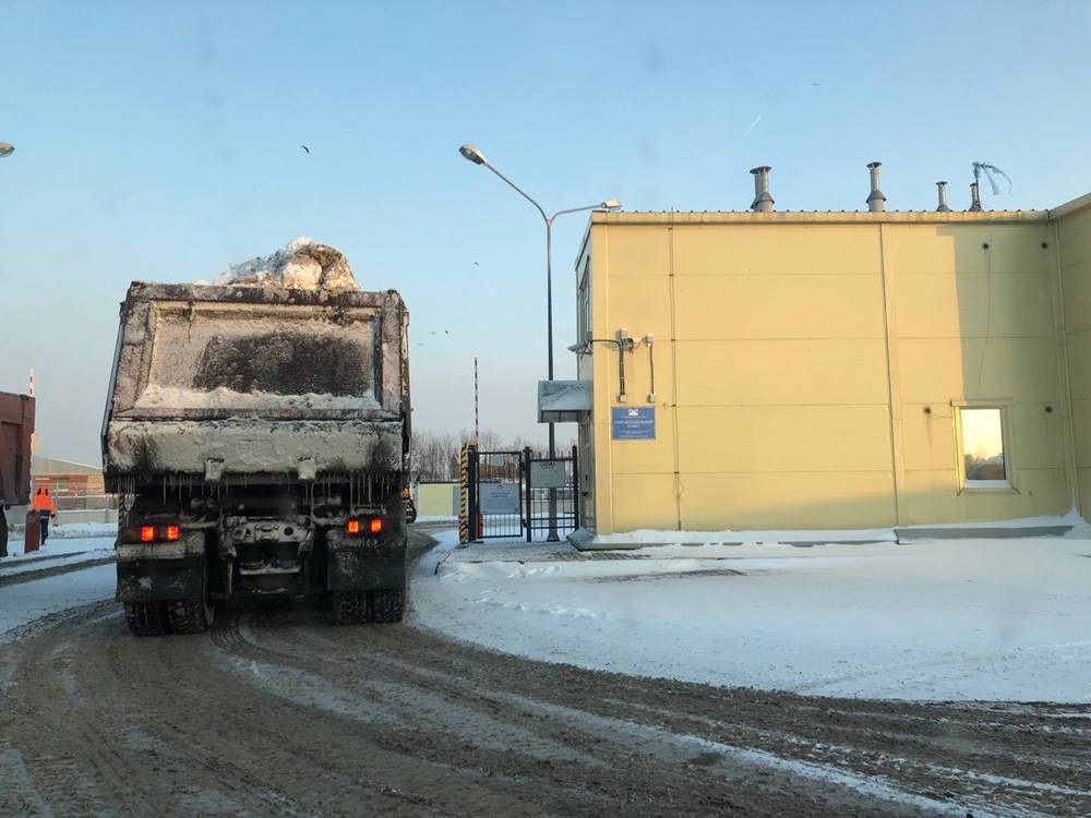 снегоплавильный пункт Шкиперский проток 