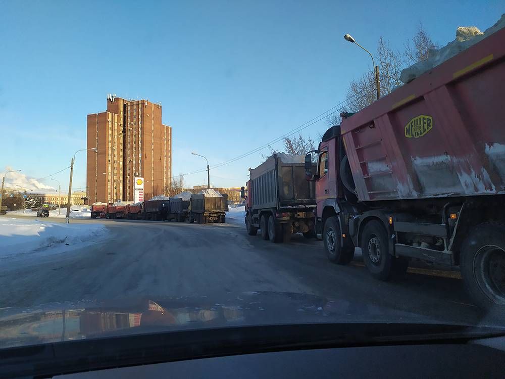 снегоплавильный пункт на глухоозерском очереди