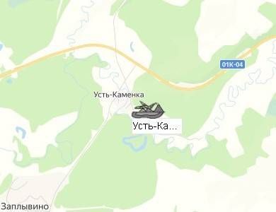 Усть-Каменский щебень на карте