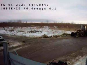 Веб-камера  в Кронштадте на  снегоприемном пункте