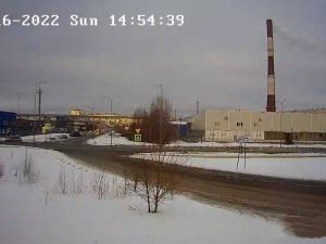 Веб-камера на Мебельной  снегоприемном пункте