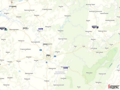 Весовой контроль в Башкортостане на карте