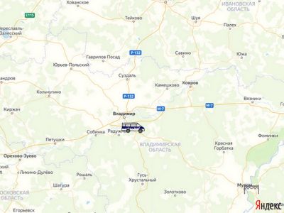 весовой контроль  на карте  Владимирской области