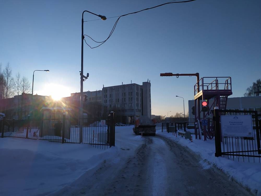 снегоплавильный пункт на глухоозерском шоссе